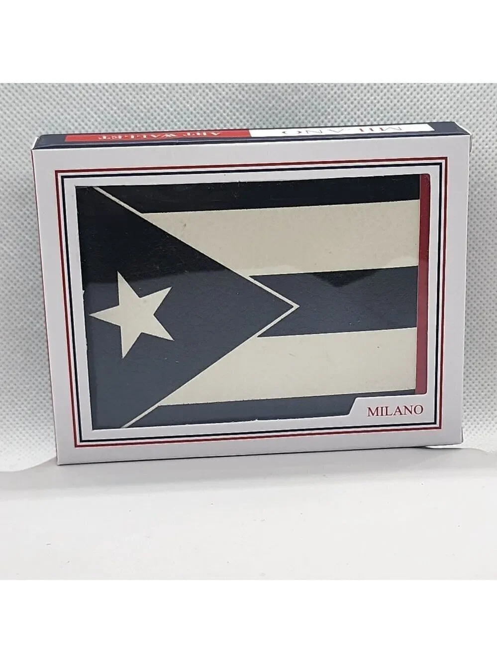 LAST ONE Brand New  Puerto Rican Flag Design Wallet